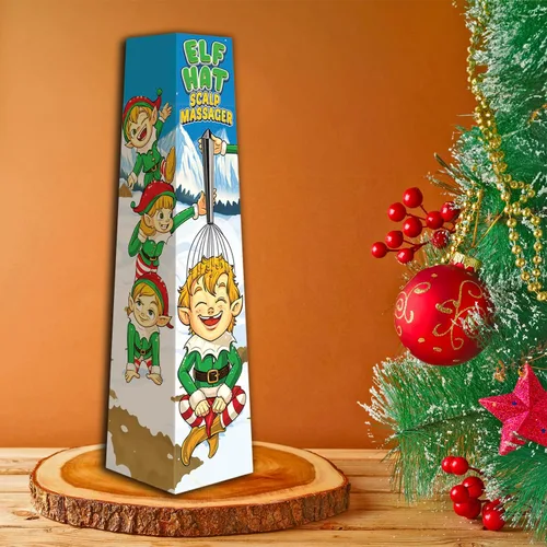 Miniatura 3 de Pelto Masajeador de Cuero Cabelludo en Caja de Regalo de Navidad - Rellenos de Calcetín para Hombres Adultos 2024. Ideas de Regalo de Intercambio