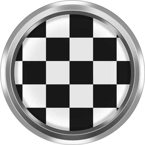 Miniatura 2 de Cubierta cromada para parrilla de parachoques delantero 3D para Mini Cooper One S JCW R50 R52 R53 R55 R56 R60 R61 F54 F55 F56 F57 F60 Hatchback