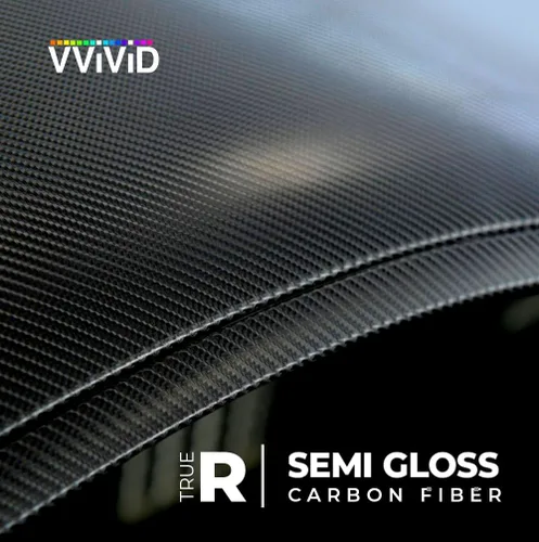 Miniatura 3 de VViViD - Rollo de vinilo de fibra de carbono True R con tecnología de liberación de aire