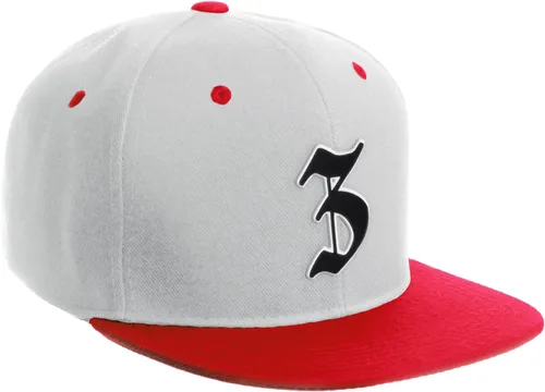 Miniatura 1434 de Daxton Gorra clásica con visera de billete plano con letras del alfabeto inglés antiguo de la A a la Z