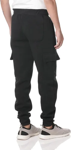 Miniatura 3 de Southpole Men's Active Fleece & Tech Woven Cargo Jogger Pants