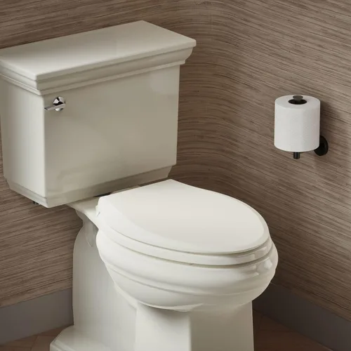Miniatura 2 de KOHLER 4636-RL-96 Cachet ReadyLatch - Asiento de inodoro alargado con cierre lento, cierre suave, tapa silenciosa del asiento de inodoro, topes