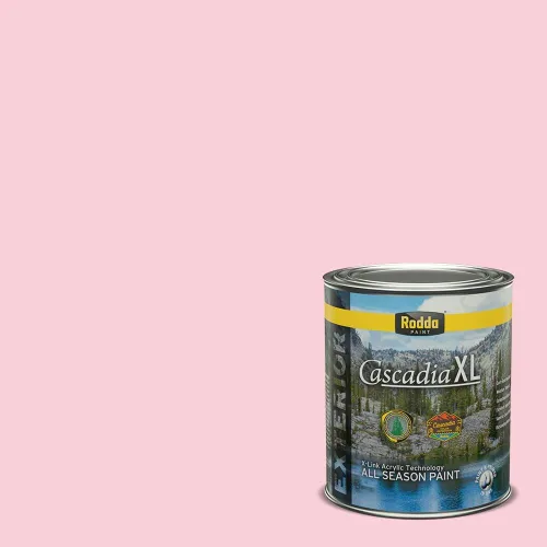 Miniatura 159 de Rodda Paint CASCADIA ZERO - Pintura satinada e imprimación para interiores en uno, 1 galón, Lady Flower Flor de señora