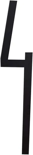 Miniatura 15 de Números de puerta para casa/apartamento, buzón de 4 pulgadas, letras autoadhesivas negras (0, estilo A)