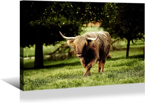 Miniatura 9 de YONICA Lienzo de pared de animales de la naturaleza, pintura de pared de águila, impresión artística de águila calva voladora impresa en lienzo