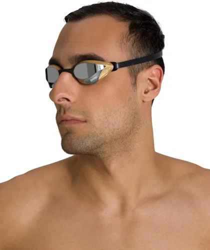 Miniatura 4 de Arena Gafas de natación de carreras unisex Cobra Core Swipe antivaho para hombres y mujeres con lente de policarbonato con espejo/sin espejo