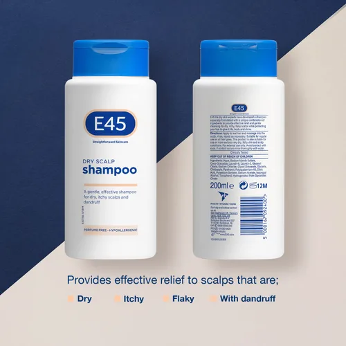 Miniatura 2 de E45 Champú dermatológico para cuero cabelludo seco de 6.8 fl oz