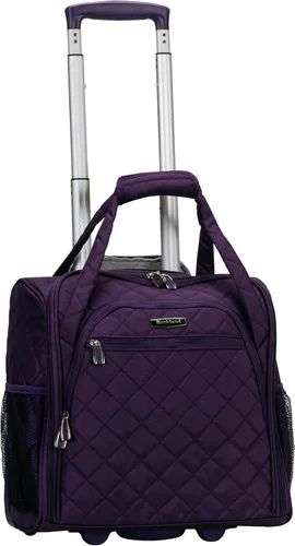 Miniatura 33 de Rockland Melrose - Maleta con ruedas, de porte vertical, para caber debajo del asiento, Rojo), BF31-RED