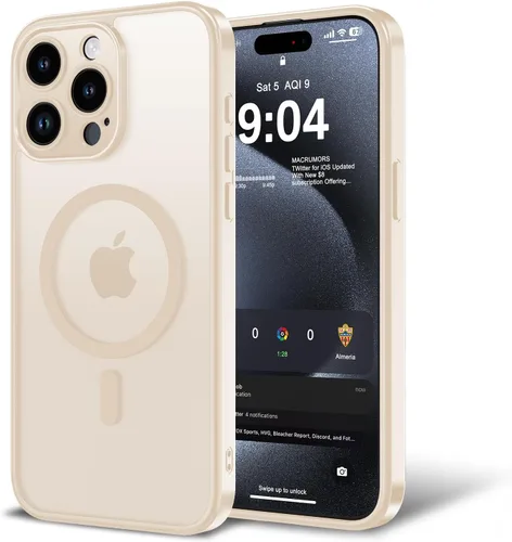 Miniatura 26 de Funda para iPhone 11 con protector de pantalla, compatible con MagSafe, ultra delgada, translúcida, mate, a prueba de golpes, color negro