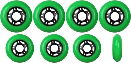 Miniatura 11 de Player's Choice Ruedas para patines en línea para exteriores, 89a, paquete de 8 unidades, elige tamaño y color, fórmula exterior para patinaje sobre