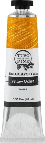 Miniatura 207 de Tusc & Pine Pintura al óleo Artist – Alizarin Crimson, 1.4 fl oz, sin amarilleo, consistencia rica y cremosa, carga máxima de pigmento, pinturas al