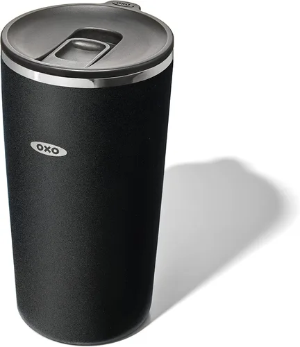 Miniatura 33 de OXO Strive - Vaso aislado de 24 onzas con tapa deslizante, cobalto oscuro