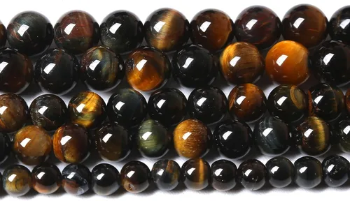 Miniatura 85 de Cuentas de jade verde chino natural, piedras preciosas, cuentas redondas sueltas para hacer joyas, pulsera DIY, collar, 8mm, 45 piezas, 15 pulgadas