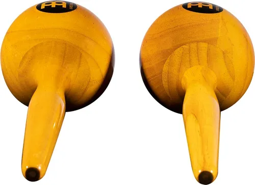 Miniatura 4 de Meinl Percussion MWM2AM - Maracas redondas de madera tradicional, acabado ámbar