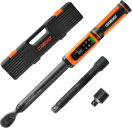 Miniatura 12 de coobeast Llave dinamométrica digital, llave dinamométrica electrónica de accionamiento de 3/8 con valor preestablecido