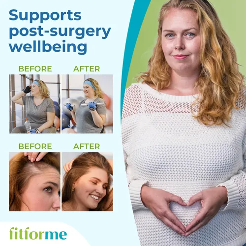 Miniatura 6 de FitForMe Multivitamínico bariátrico con hierro, diseñado para cirugía de bypass gástrico – cápsula de un día, suministro para 30 días, cápsula WLS