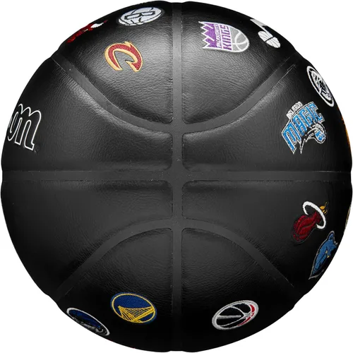 Miniatura 4 de WILSON NBA All Team Premiere Baloncesto – Negro/Multicolor, Tamaño 7-29.5 pulgadas