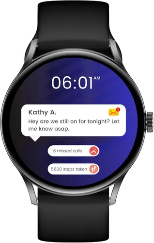 Miniatura 2 de Reloj inteligente para hombres y mujeres (respuesta/hacer llamadas), reloj inteligente con voz AI integrada, rastreador de fitness HD de 1.6