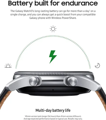Miniatura 4 de Reloj inteligente Samsung Galaxy Watch 3 (1.614 in, GPS, Bluetooth) con monitoreo avanzado de salud, seguimiento de fitness y batería de larga