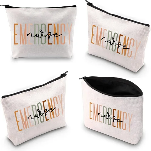 Miniatura 3 de BLUPARK Bolsa de maquillaje de enfermera de emergencia ED ER Regalo de enfermera Regalo de sala de emergencias Nuevo regalo de enfermería Regalos