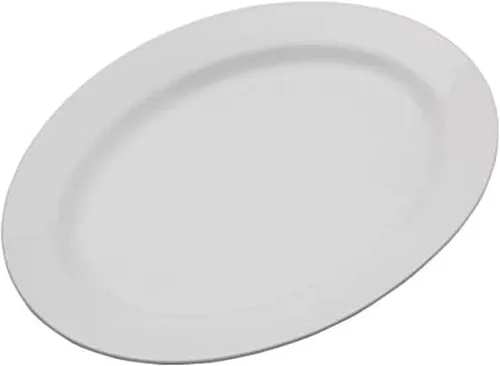 Miniatura 9 de Everyday White Juego de 4 platos de ensalada con borde clásico, 8.25 pulgadas