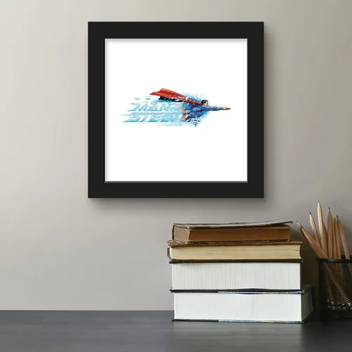 Miniatura 4 de Trends International Gallery Pops DC Comics Superman - Póster gráfico de pared de hombre de acero, 12 x 12 pulgadas, versión enmarcada en negro