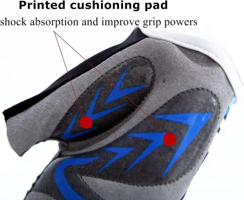 Miniatura 2 de Guantes de ciclismo para niños para deportes al aire libre bicicleta de montaña y carretera barras para niños y niñas de 2 a 10 años con almohadilla