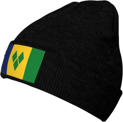 Miniatura 34 de Gorro de punto nacional para invierno y otoño, gorros para hombres y mujeres, gorro cálido con puños, gorro de esquí suave unisex
