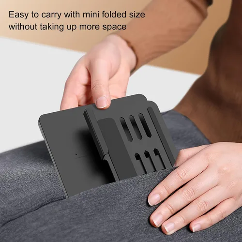 Miniatura 3 de Combo de soporte de escritorio y teclado Bluetooth para Galaxy Z Fold 7/6/5/4 y Z Trifold, 4 en 1, incluye bolígrafo para mouse, ranura, soporte