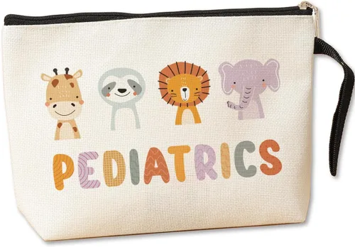 Miniatura 7 de Jztco Regalos de agradecimiento para enfermeras, bolsa de maquillaje multicolor para mujeres, enfermeras, resistente a los arañazos, cierre de Color2