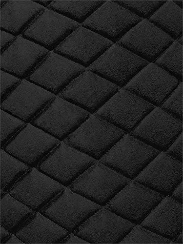 Tela de gamuza de microfibra Passion Diamond de 2 x 3 pulgadas, tapicería acolchada de respaldo de espuma, 52 pulgadas de ancho, vendido por The