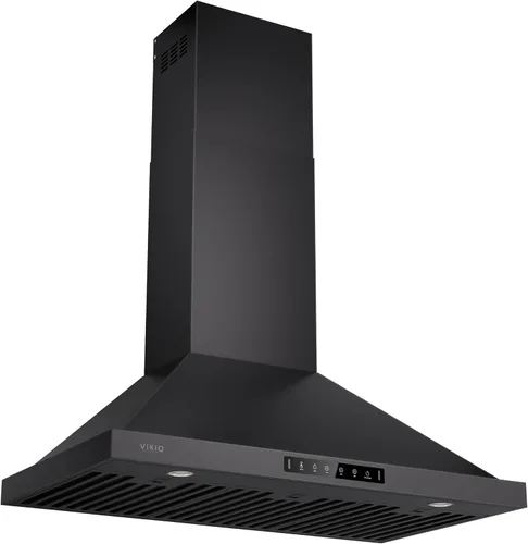 Miniatura 10 de VIKIO HOME Campana extractora profesional de 30 pulgadas para montaje en pared, 980 CFM, panel directo de 3 velocidades con control por gestos