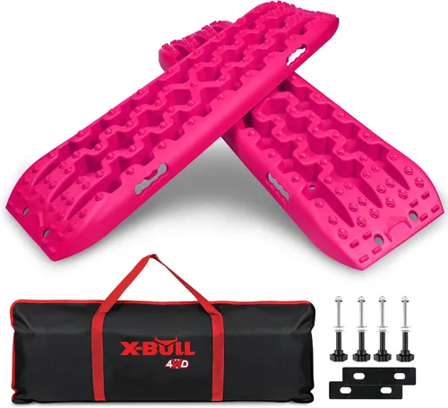 Miniatura 15 de X-BULL Nuevas Pistas de Tracción de Recuperación Arena Barro Nieve Escalera para Neumáticos 4WD (Naranja, 3gen)