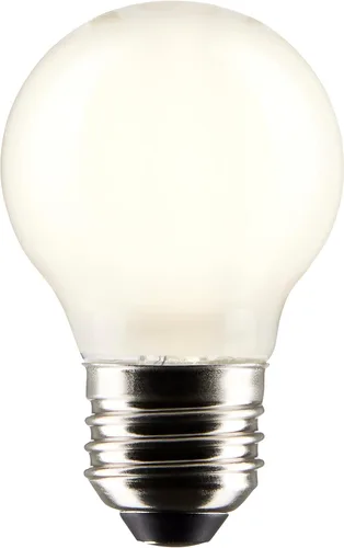 Miniatura 2 de Satco Bombilla LED E26 de 5.5 W, 2700 K, clasificación de 15000 horas, regulable blanco