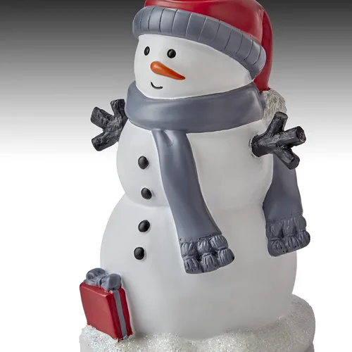 Miniatura 5 de SKL Home Dispensador de jabón de muñeco de nieve Whistler de Navidad/invierno para baño/cocina y regalo, multicolor