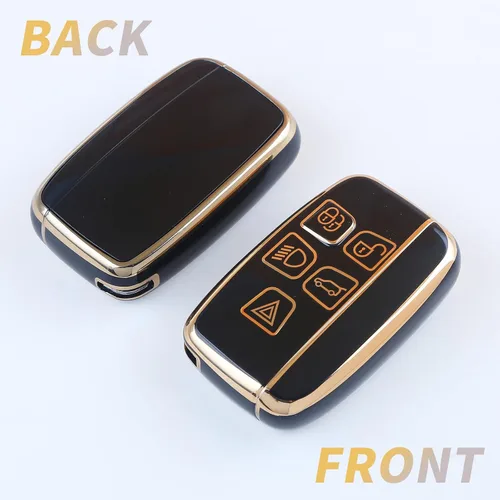 Miniatura 4 de Funda para llavero Land Rover, TPU suave de 360 grados, protección para Evoque Velar Sport Discovery Freelander2 LR4 Land Rover Sport y Jaguar XF XJ