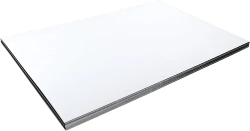 Miniatura 5 de Tru-Ray Papel de construcción premium, blanco y negro, 12 x 18 pulgadas, 72 hojas