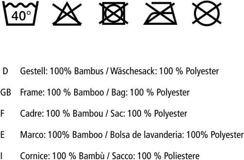 Miniatura 8 de Wenko Cesto Pongotodo Bahari, Bambú