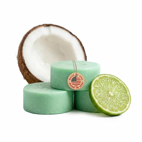 Sweet & Sassy Acondicionador de barra de 3, fabricado en Estados Unidos, acondicionador de barra para el cabello, sin plástico, color seguro para