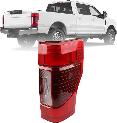 Miniatura 10 de Dasbecan Conjunto de luz trasera LED para lado izquierdo del conductor Compatible con Ford F250 F350 F450 2020-2022, puede instalarse en la luz