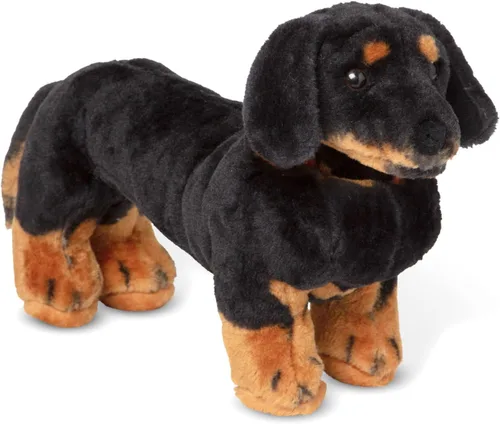 Miniatura 11 de Melissa & Doug Dachshund Gigante - Perro de Peluche Realista Grande