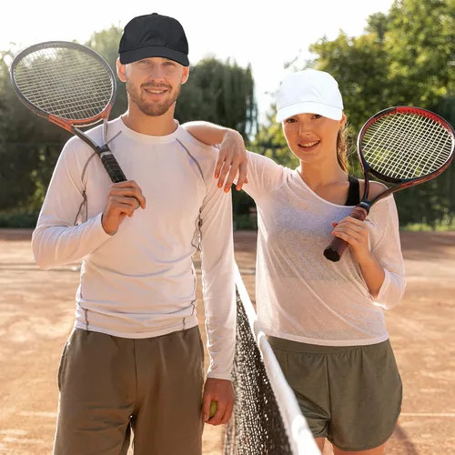 Miniatura 7 de Gorra de béisbol de malla de gran tamaño para hombres y mujeres, gorra de secado rápido, ajustable, ligera, para deportes al aire libre