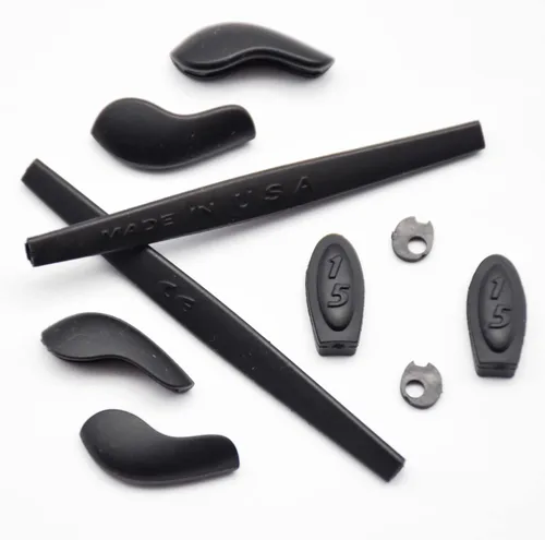 Miniatura 3 de Imytpft BlueBlack CompatibleReplacement Silicone Leg Set For Oakleys Juliet Sunglasses Rubber Kit