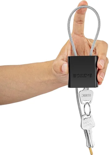 Candado de cable con 3 llaves | L 1.15 pies (0.35 m), D 1/6 pulg (4 mm) Candado de cable de acero ajustable | Candados de aluminio para bicicletas,