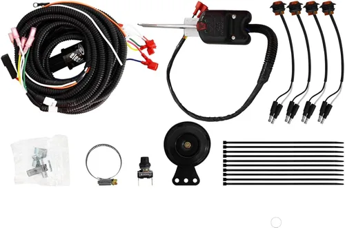 Miniatura 2 de SuperATV Kit de señal de giro para Polaris Ranger XP 570 (PRO-FIT Cab) / Crew (2015-2016) Con interruptor de columna de dirección y bocina