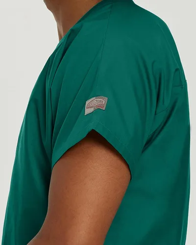 Miniatura 5 de Landau Scrub Zone LT102 - Camiseta médica unisex de ajuste relajado sin bolsillo con cuello en V