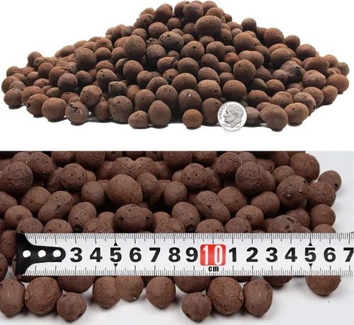 Miniatura 2 de Suministros hidropónicos de arcilla expandida Leca de 10 libras para plantas de jardín de interior (10 libras)