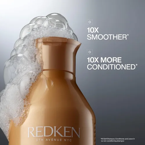 Miniatura 2 de Redken All Soft Shampoo - Moisturizes & Hydrates Dry Hair, Softens & Adds Shine, With Argan Oil, Safe For Color-Treated Hair