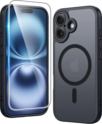 Miniatura 1055 de FNTCASE Funda para iPhone 13 Pro-Max: Fundas magnéticas transparentes compatibles con Magsafe Slim anti amarillamiento protección contra caídas