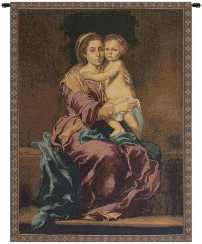 Miniatura 27 de Madonna Di Medjugorie - Tapiz italiano para colgar en pared, 6 pulgadas x 9 pulgadas, algodón/viscosa/poliéster por Raoul Vitale